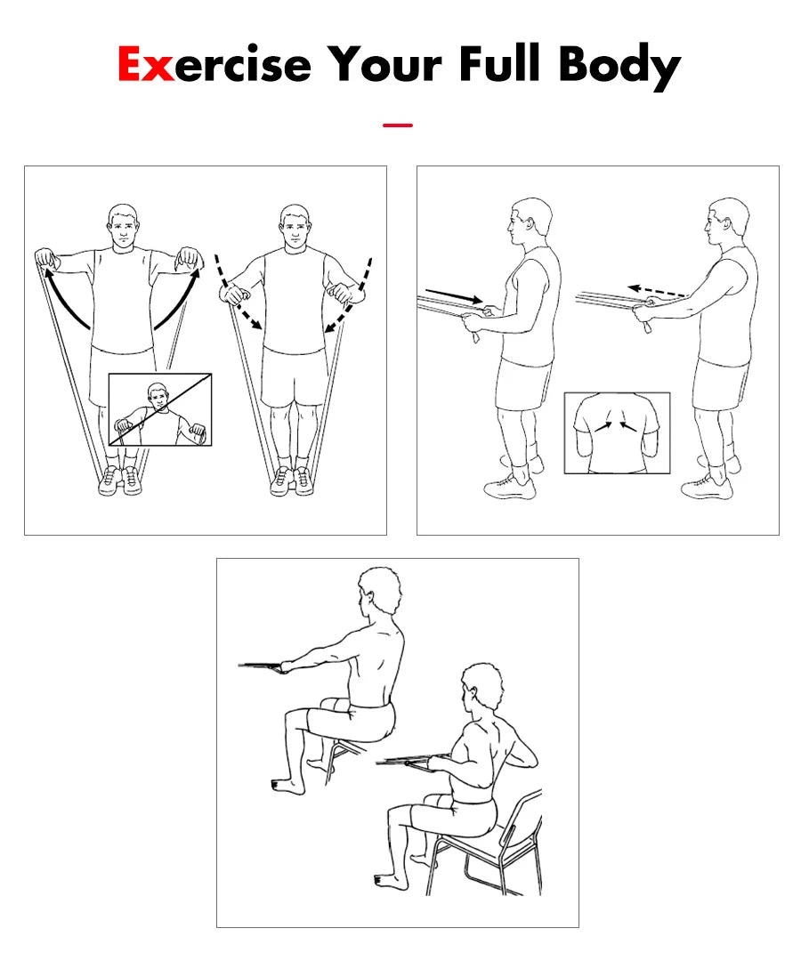 SmartPickFit Resistance Band Exercises