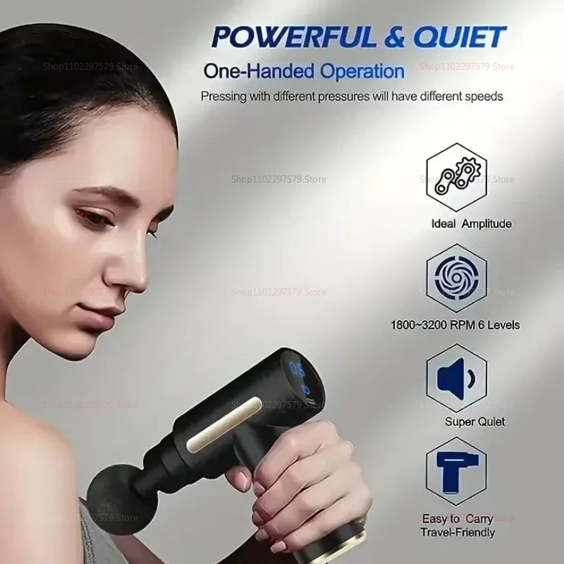 SmartPickFit Electric Massager Gun