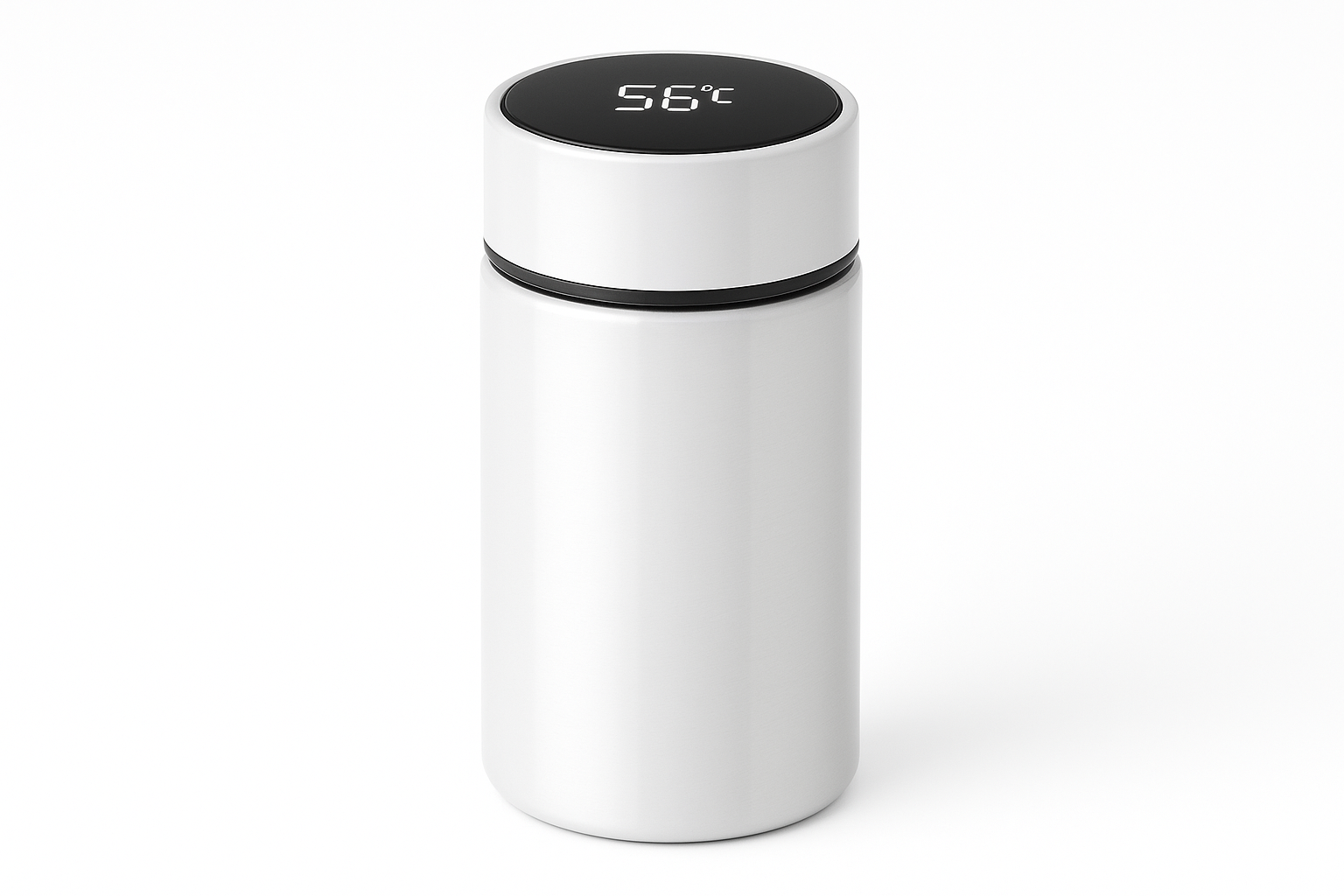 SmartPickFit Smart Bottle 200ml - Fond blanc